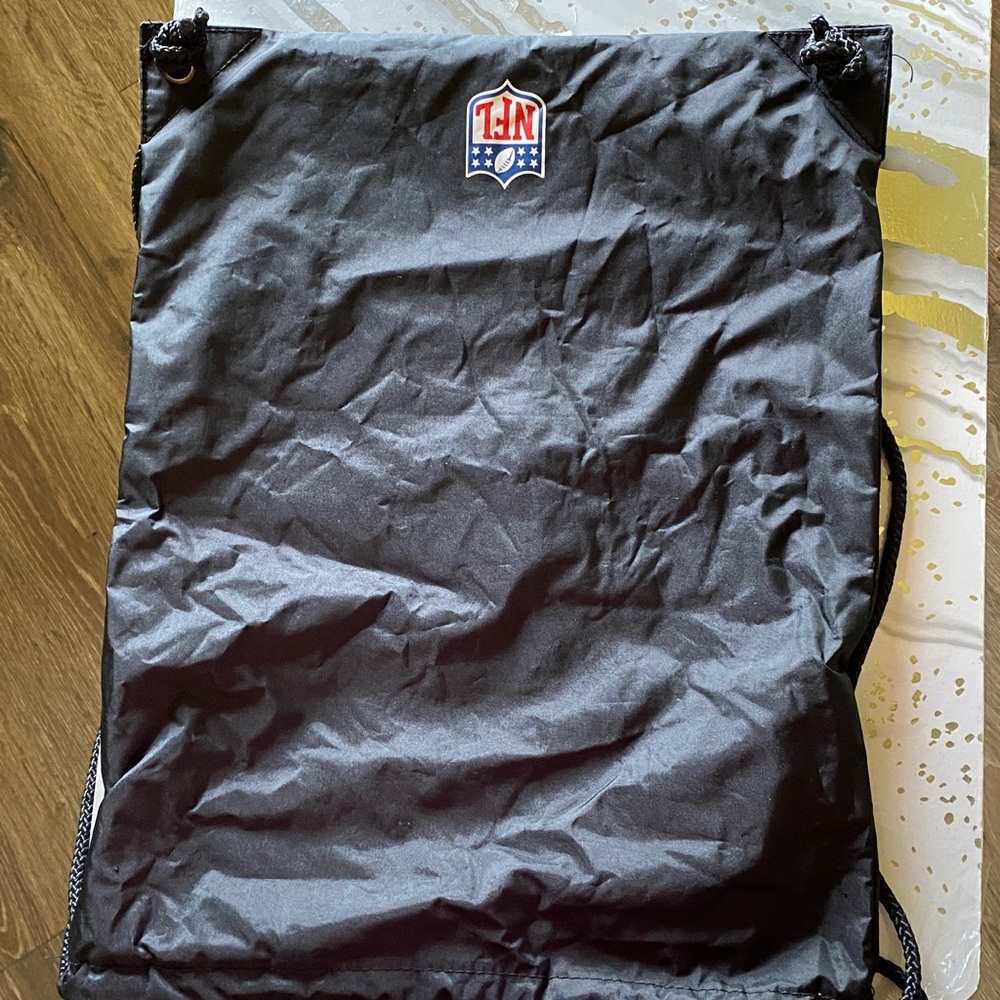 Black Raiders Drawstring Backpack - Picture 5 of 5